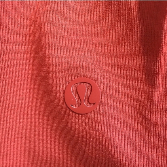 Lululemon Modal Pleated Sleeveless Sz 8 Tank Top Terracotte Nwt - Picture 10 of 10